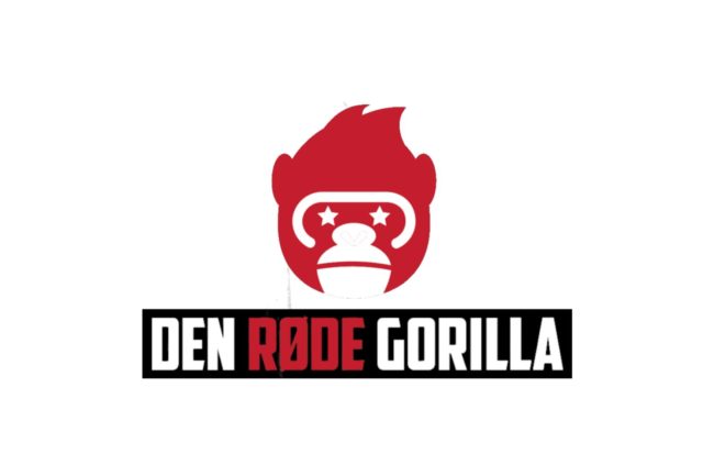 Den Røde Gorilla Logo